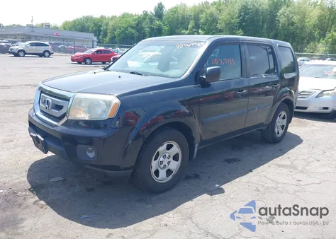 2010 Honda Pilot Lx from USA, damaged, VIN 5FNYF4H26AB020089